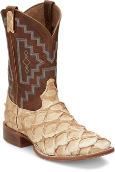 Tony Lama Boots Leviathan Saddle in Gold/Tan - Tony Lama Boots Mens